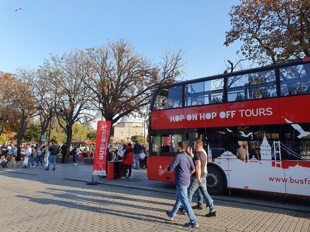 Hop-On Hop-Off Истанбул 2026 - автобусна обиколка